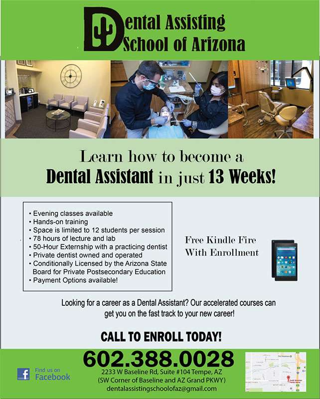 canyon state dental chandler az dental school of arizona dasa flyer dasa phone image