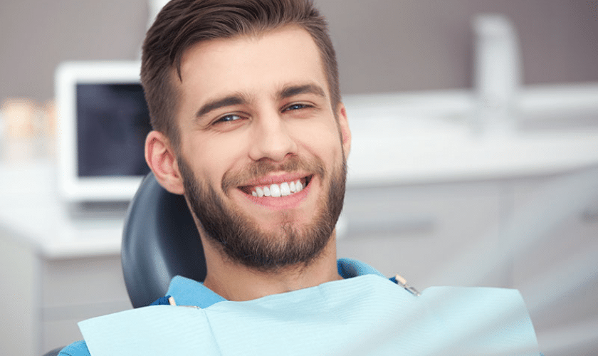 Minimize the gap in your front teeth with a cosmetic bonding treatment